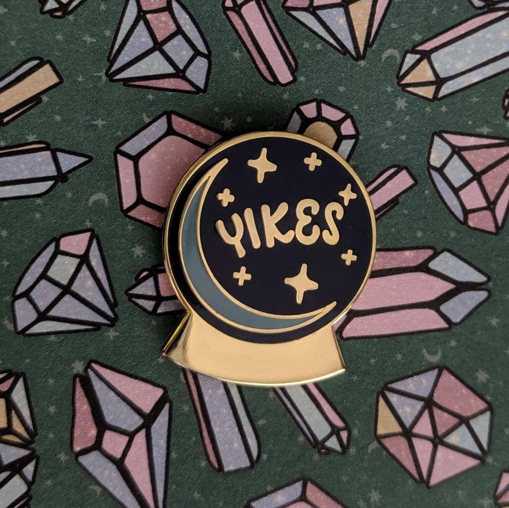 YIKES Crystal Ball Pin
